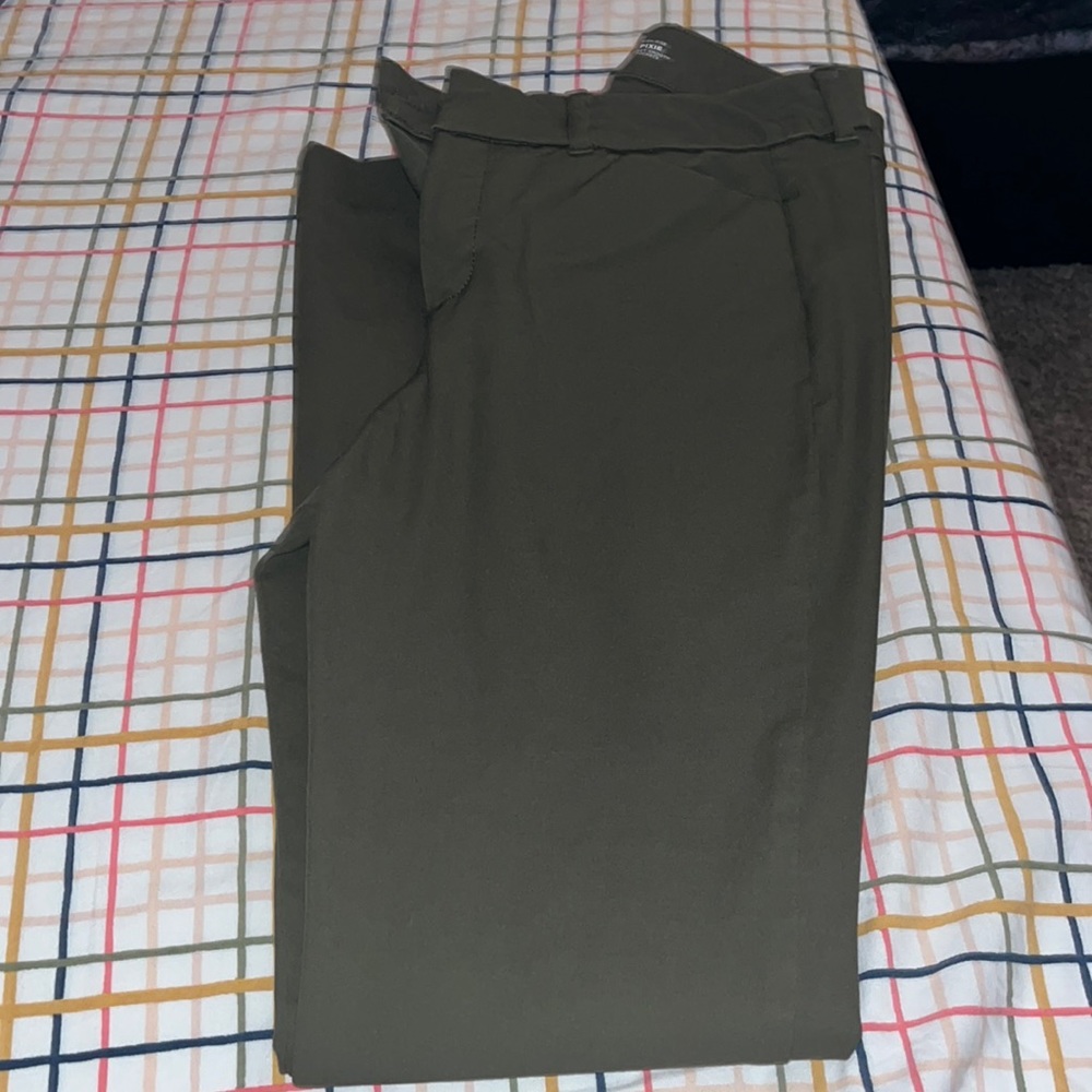 Forest green pixie pants